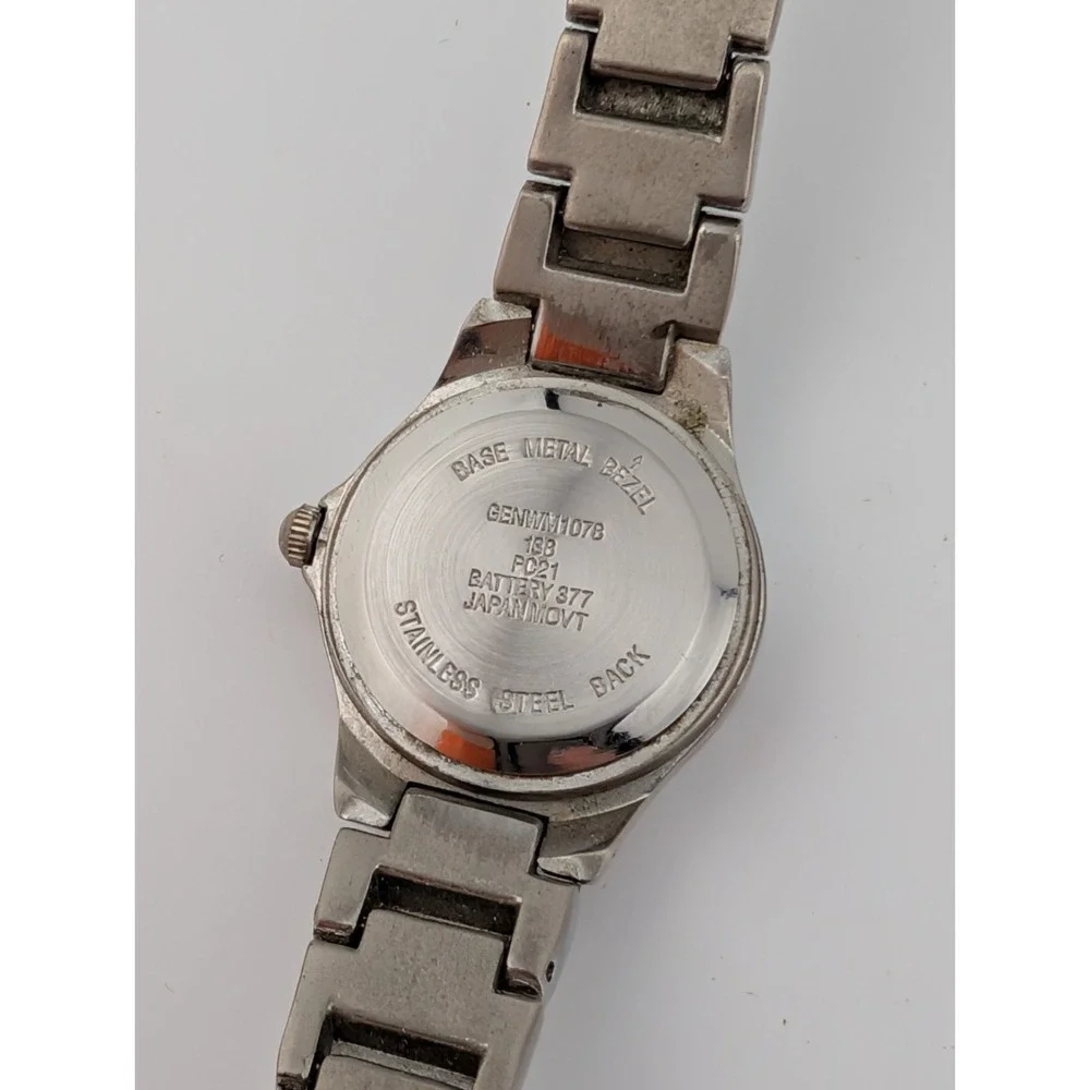 Women's Quartz Watch 24mm Silver Case Pink Dial‎ 7